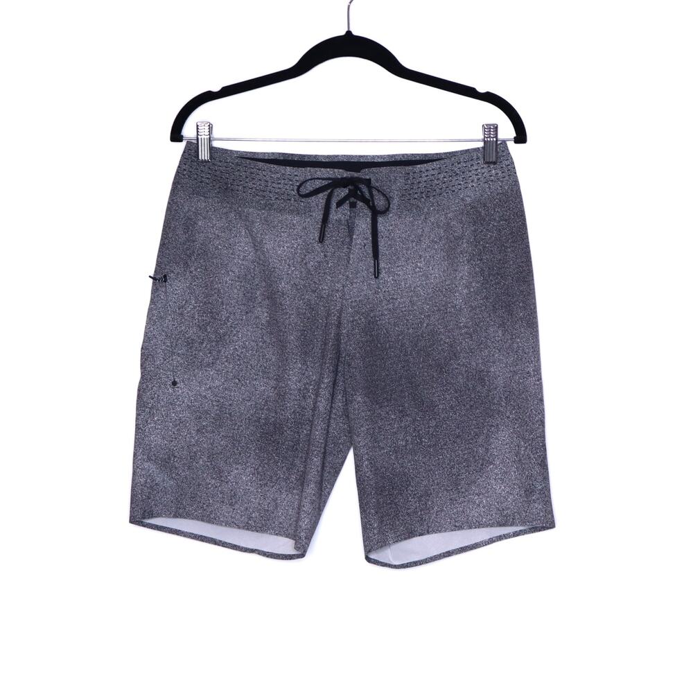 LULULEMON Current State Short 9" Carbon Mist Alpine White Graphite Grey Men's 30